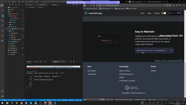 Todo List com ReactJS TypeScript смотреть онлайн