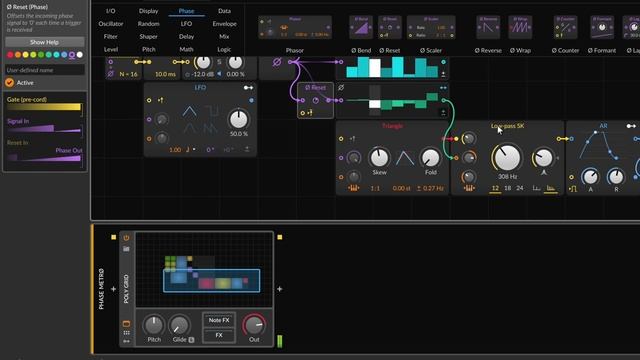 Modular Concepts: Phase, a Matter of Timing [Bitwig Studio | The Grid] смотреть онлайн