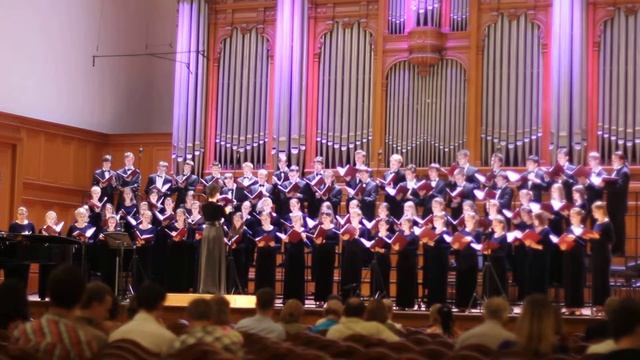 Хор студентов Московской Государственной Консерватории рук.С.С. Калинин смотреть онлайн