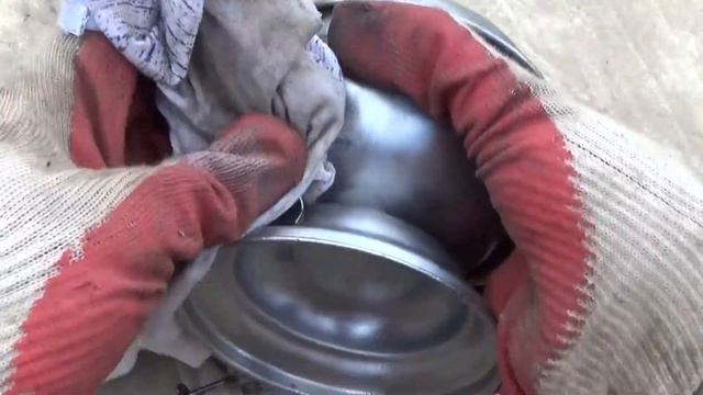 Процесс восстановления керосиновой лампы "Заря". смотреть онлайн