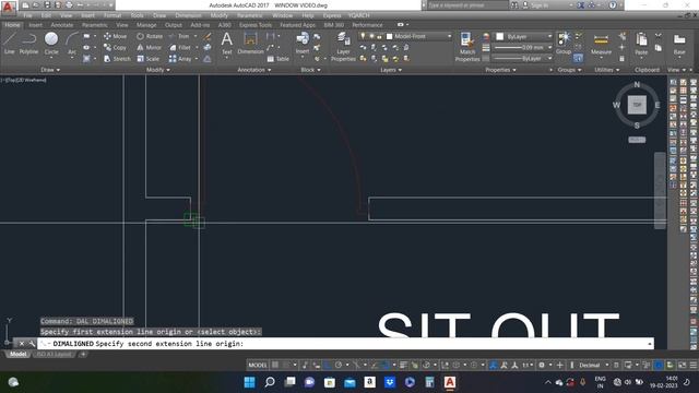 HOW TO SET DOORS AND WINDOWS IN AUTOCAD? смотреть онлайн