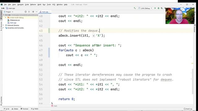 Overview and Examples of the C++ STL deque Sequential Container смотреть онлайн