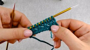 Суперский узор и отличная ЗАМЕНА ЛИЦЕВОЙ ГЛАДИ!!! Потрясающий и простой узор спицами