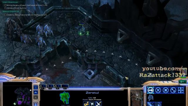 [Hard] Starcraft 2 : WOL - Mission 12 Whispers Of Doom Pt 1/2 смотреть онлайн