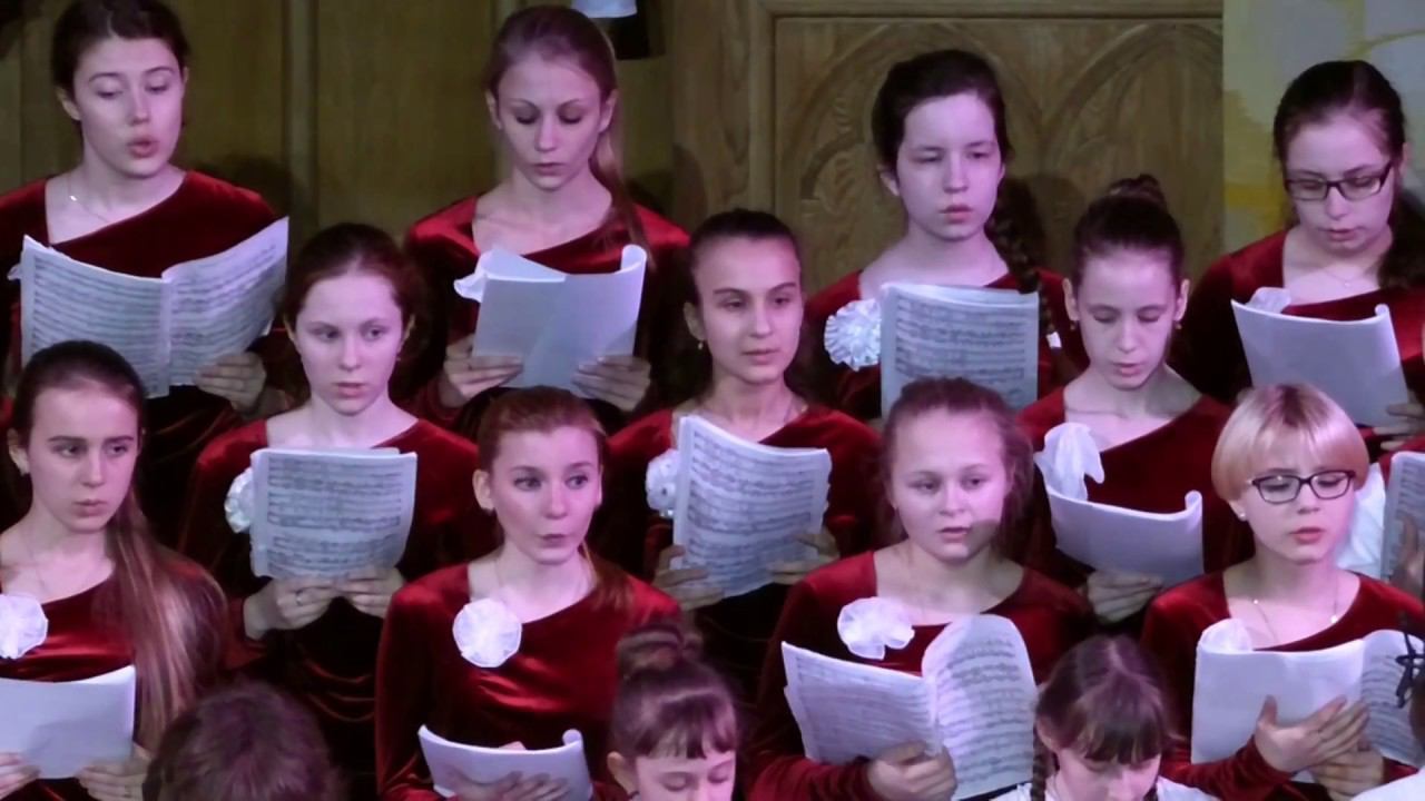 Большой Детский Хор им. В.С.Попова - «Stabat Mater» Перголези