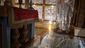 Голгофа –  место, где был распят Иисус. Иерусалим. Храм Гроба Господня