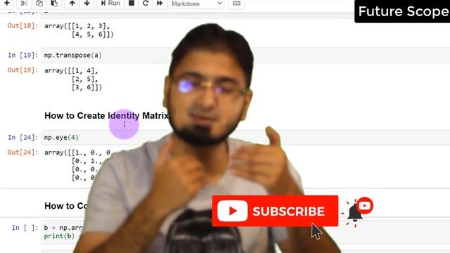 #8 Numpy Linear Algebra Operations | Numeric Python Tutorials Series смотреть онлайн