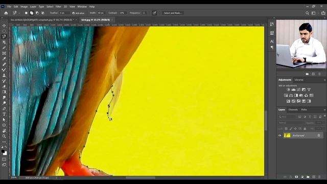 How To Make Selection With Lasso Tools in Photoshop | Selection with lasso tool | Photoshop Tutoria смотреть онлайн