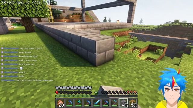 [Minecraft (Realms) Java 1.19] I'm Building Giant Library смотреть онлайн