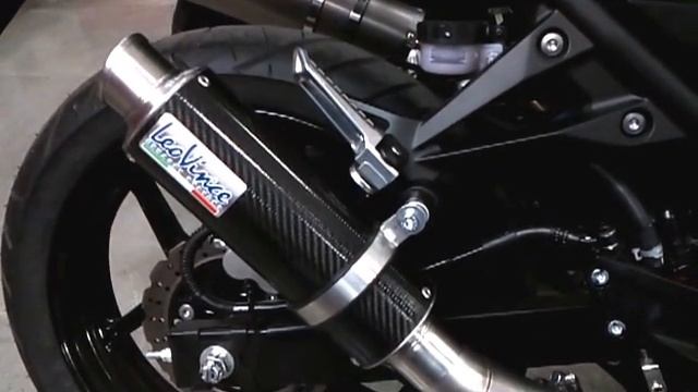 Leo Vince GP Corsa Racing Carbon slip-on for Kawasaki Ninja 250R (With DB killer) смотреть онлайн