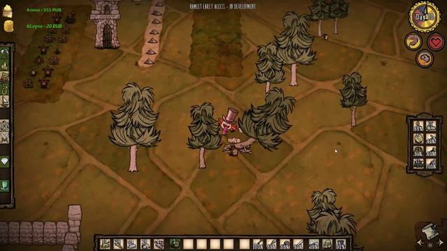 Don't Starve: Hamlet [Wilba] #1 - РАЗБОРКИ ПО СВИНСКИ! смотреть онлайн