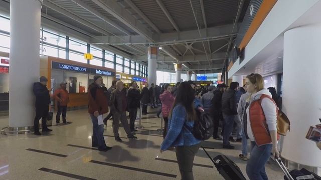 Tbilisi, Shota Rustaveli Airport | Тбилиси, Аэропорт Шота Руставели, Грузия смотреть онлайн