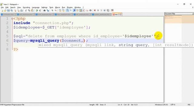 Tutorial CRUD PHP and Database MySQL (Delete) - Part 4 смотреть онлайн