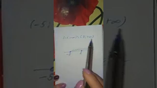 Разность числовых промежутков,7 класс смотреть онлайн