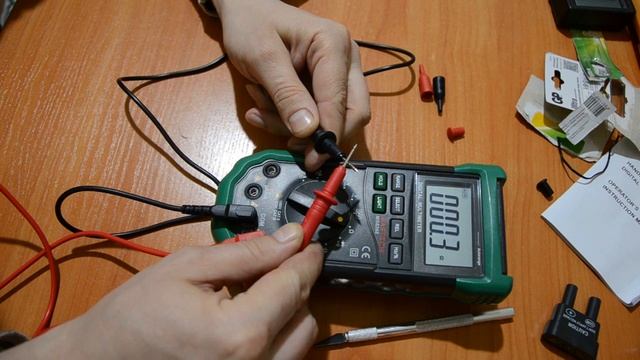 Мультиметр MASTECH MS8268 с доработкой.