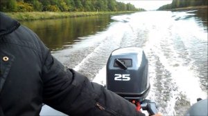 Yamaha 25 BMHS обкатка