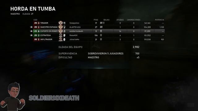 Gears 5 Horda Maestro Tumba Experto en Robótica (7th run) смотреть онлайн
