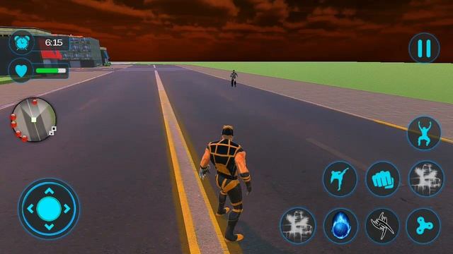 Superhero Panther Street Battle | Superhero Crime Infinity War - Android GamePlay смотреть онлайн