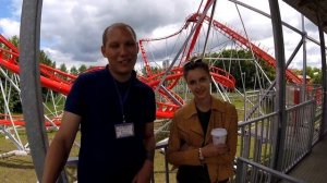 Самая большая американская горка в Москве! Испытываем на себе!