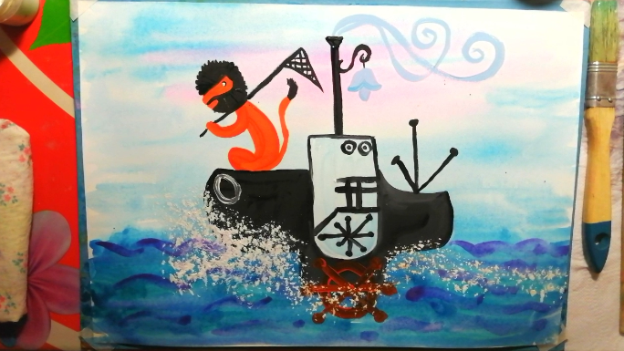 Как нарисовать сказку про Бонифация смотреть онлайн