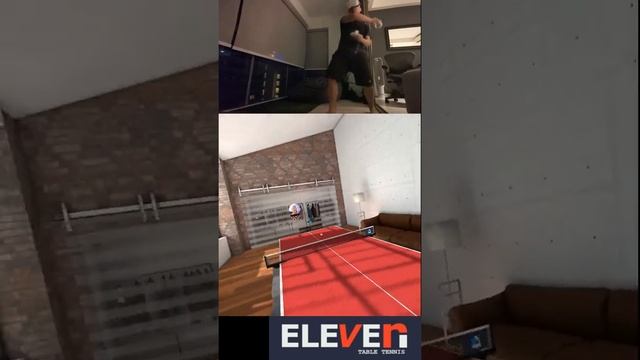 Eleven Table Tennis on Oculus Quest 2 (Legendary AI) смотреть онлайн