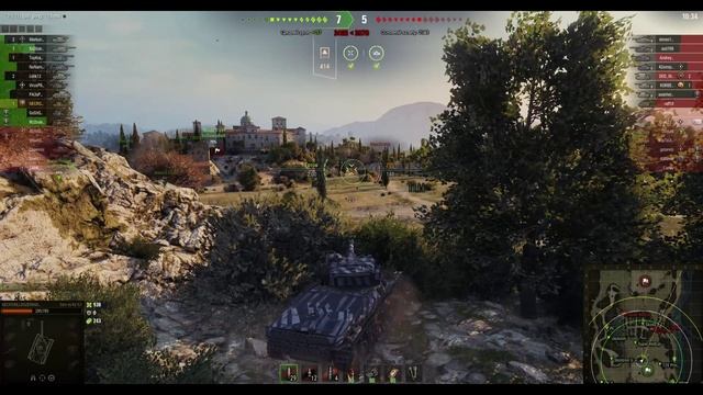 Strv M42-57 ALT A.2.Премиальный СТ (Швеция).Карта Монастырь.№-2 смотреть онлайн