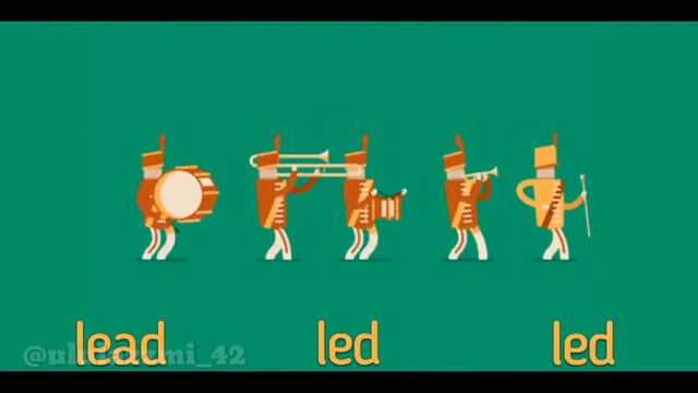 Irregular verbs are so easy when you sing this song! смотреть онлайн