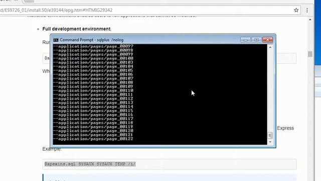 Oracle Database 11g Express Edition - Part 3 (Upgrade Application Express - Embedded PL/SQL Gateway смотреть онлайн