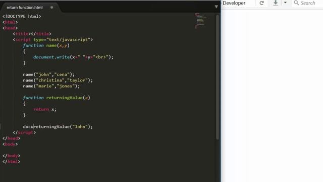 Return Function in JavaScript | 20 смотреть онлайн