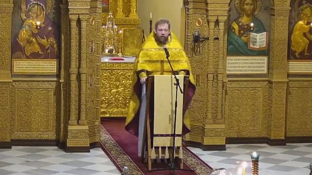 Притча о богаче и нищем Лазаре. Проповедь иерея Вячеслава Завального смотреть онлайн