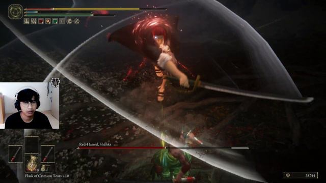 ZORO VS SHANKS || FINALLY I AM BEAT MALENIA AS ZORO ll ELDEN RING MOD ONEPIECE смотреть онлайн
