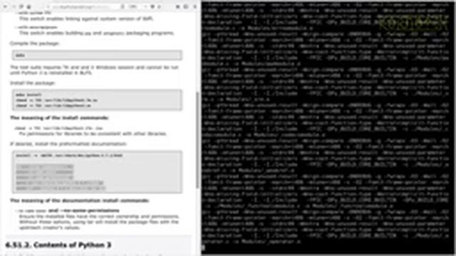 LFS on an Intel i486 Episode 129 - 6.51. Python-3.7.2 смотреть онлайн
