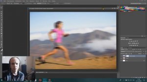 Эффект размытия в движении в Фотошопе