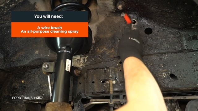 How to change a front ABS sensor on the FORD TRANSIT MK7 [AUTODOC TUTORIAL] смотреть онлайн