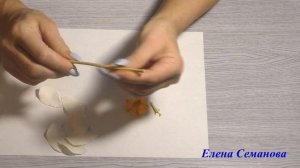Как сделать реалистичный нарцисс из фоамирана.  How to make a daffodil from foamiran.  Мастер-класс