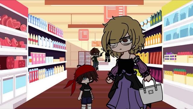 Afton Kids Meet A Karen || Gacha FNAF ⫯ Afton FAMILY || смотреть онлайн