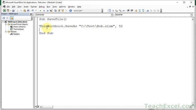 VBA SaveAs to Overwrite Existing File without Prompt - Excel Quickie 48 смотреть онлайн