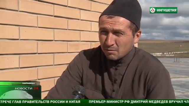 В Кантышево возводится новая мечеть смотреть онлайн