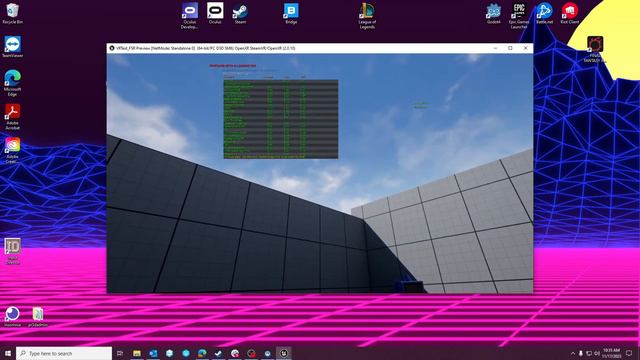 UE5.3 (FSR2.2) VR Lumen & Nanite Deferred at 90FPS! смотреть онлайн