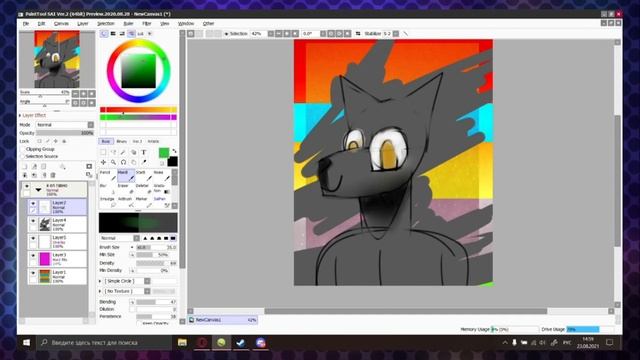 11 ФУНКЦИЙ КИСТЕЙ В PAINT TOOL SAI2 О КОТОРЫХ ВЫ НЕ ЗНАЛИ !!!! смотреть онлайн