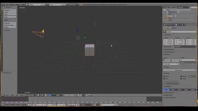 Selecting Objects in Blender смотреть онлайн