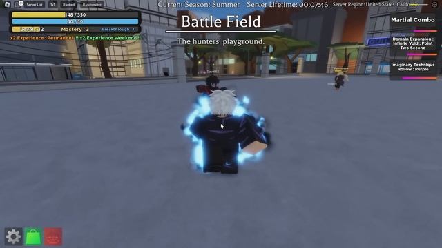 Becoming GOJO in EVERY Jujutsu Kaisen Roblox Game смотреть онлайн