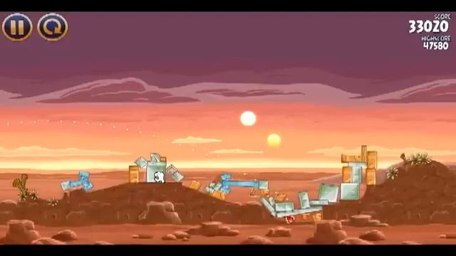 Прохождение Angry Birds Star Wars (Часть 1. Первые 25 уровней) смотреть онлайн