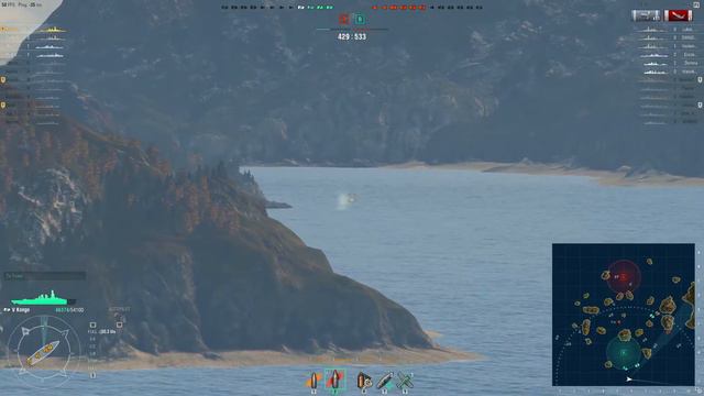 World of Warships Quick Clips- KONGO: Epic hits on Cleveland смотреть онлайн