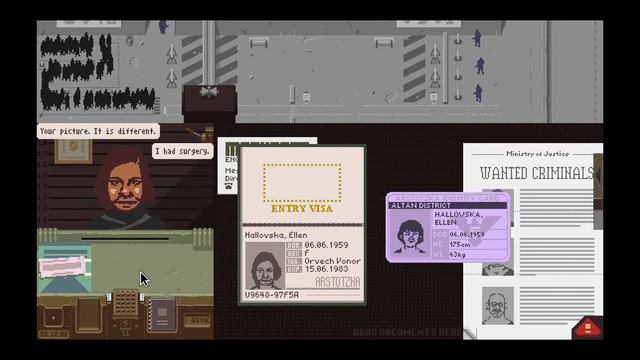THIS GUY TRIED TO MURDER ME | Papers Please #4 смотреть онлайн