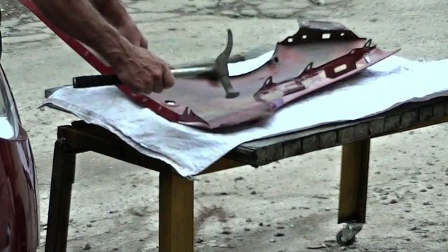 SKODA FABIA Кузовной ремонт Рихтовка смотреть онлайн