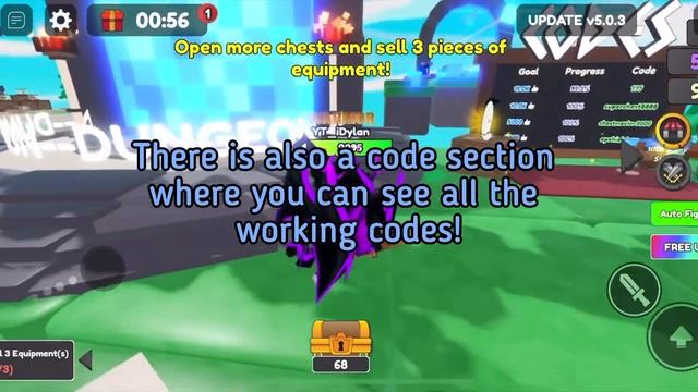 [FREE LIMITED UGC] How to get the FROZEN DEMON TAIL in Chest Hero Simulator (ROBLOX) смотреть онлайн