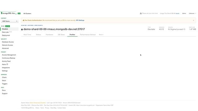 MongoDB Atlas - Query Profiler Tutorial смотреть онлайн