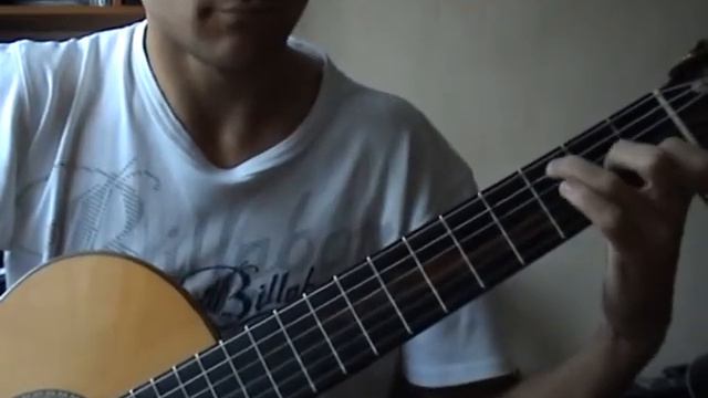 Подмосковные вечера (Moscow nights) classical guitar instrumental cover смотреть онлайн