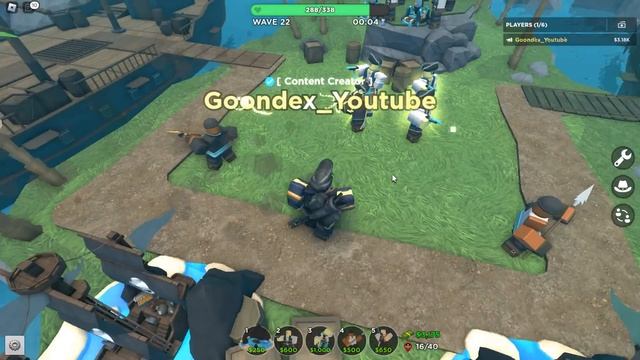Pirates guard their treasures Roblox Tower Defense Simulator смотреть онлайн
